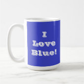 Mug I Love Blue (Gauche)