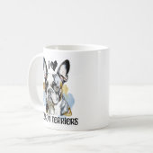 Mug I Love Boston Terriers Personnalisé (Devant gauche)