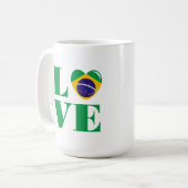 Mug I love Brazil (Devant gauche)