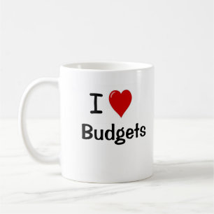 Mug I Love Budgets I Heart Forecasts FP&A Manager