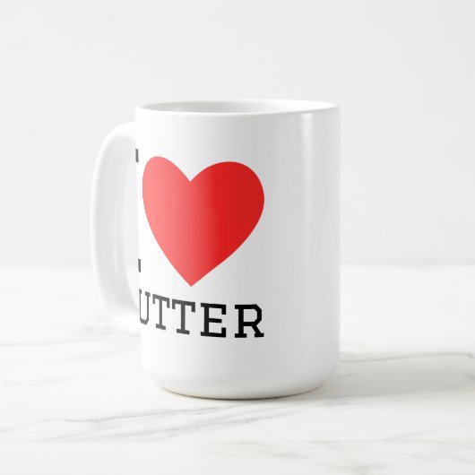 Mug I love butter (Devant gauche)