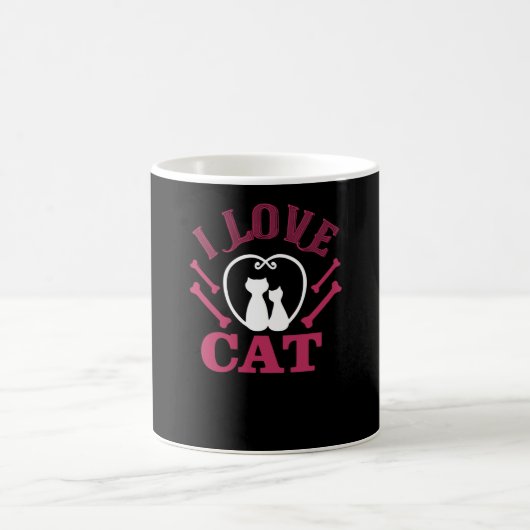 Mug I Love Cat (Centre)