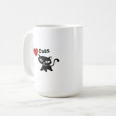 Mug I Love Cat (Devant gauche)