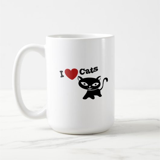 Mug I Love Cat (Gauche)