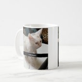 Mug I Love Cats Coffee Mug. I Hate People Cat Mug. (Devant gauche)