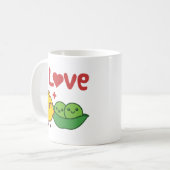Mug I Love Chickpeas Hummus Kawaii (Devant gauche)