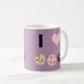 Mug I Love Chocolate truffes (Devant droit)
