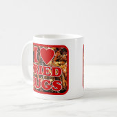 Mug I Love (Coeur) Fried Bugs / Insectes comestibles (Devant gauche)