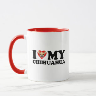 Mug I Love (Coeur) My Chihuahua