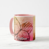 Mug I Love Coffee Butterfly (Devant gauche)