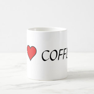 Mug ~I Love Coffee~ MUG, CUSTOMISEZ-LE !