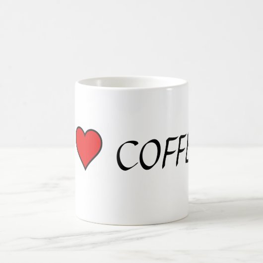 Mug ~I Love Coffee~ MUG, CUSTOMISEZ-LE ! (Centre)
