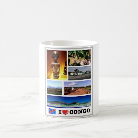 Mug I LOVE - Congo - (Centre)