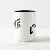 Mug I Love Costa Rica Carte Souvenir (Centre)