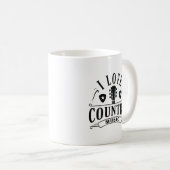 Mug I Love Country Music (Devant droit)