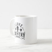 Mug I Love Country Music (Devant gauche)
