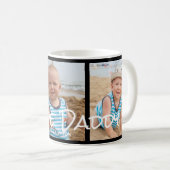 Mug I Love Daddy 3 Photo Collage (Devant droit)