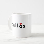 Mug I love Dallas (Devant gauche)