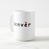 Mug I love Denver (Devant gauche)