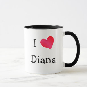 Mug I Love Diana