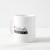 Mug I Love Duluth Minnesota (Devant gauche)