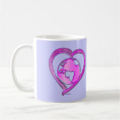 Mug I LOVE EARTH (Pink) Series (Gauche)