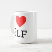 Mug I love elf (Devant gauche)