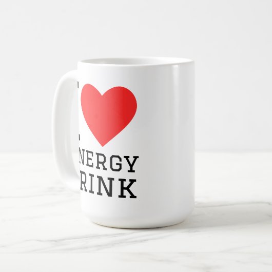 Mug I love energy drink (Devant gauche)