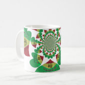 Mug I Love Ethiopia Kaleidoscope - Heartfeel Rasta Art (Devant gauche)