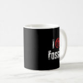 Mug I Love Fossils Géologue de chasse aux fossiles (Devant droit)