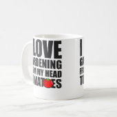 Mug I Love Gardening From My Head Tomatoes - Gardening (Devant gauche)