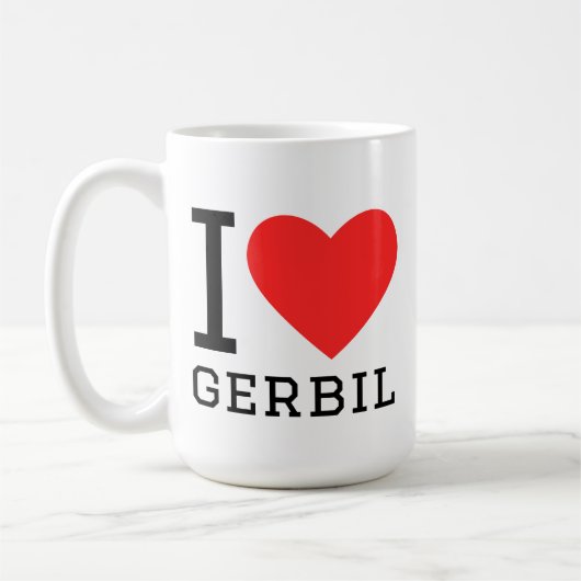 Mug I love Gerber (Gauche)
