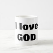 Mug I love GOD (Centre)