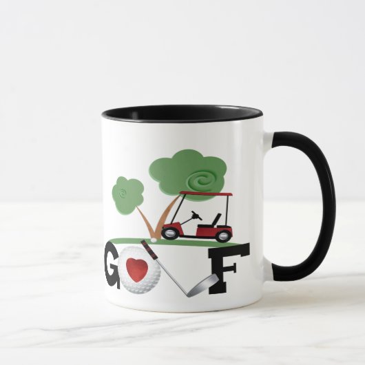 Mug I Love Golf (Droite)
