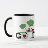 Mug I Love Golf (Gauche)