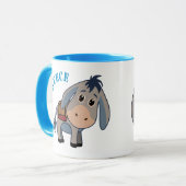 Mug 'I love Greece' mignonne âne (Devant gauche)