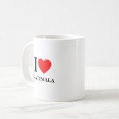 Mug I Love Guatemala (Devant gauche)