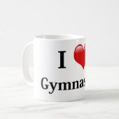 Mug I Love Gymnastique (Devant gauche)