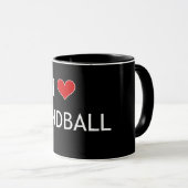 Mug I Love Handball (Devant droit)