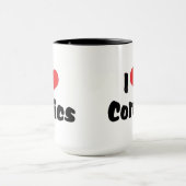 Mug I Love Heart Comics - Comic Book Lover (Centre)