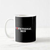 Mug I Love Heart Fictional Men Simple Cute Funny Readi (Gauche)