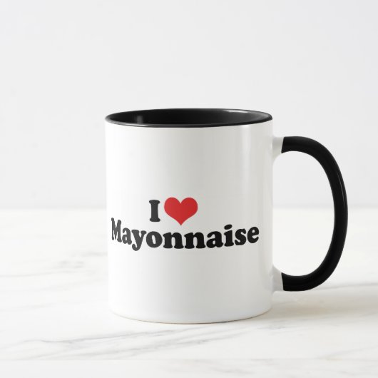 Mug I Love Heart Mayo - Mayonnaise Lover (Droite)