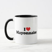 Mug I Love Heart Mayo - Mayonnaise Lover (Gauche)