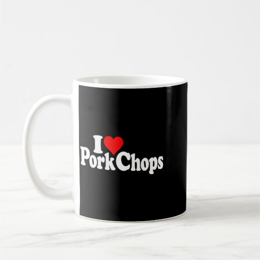 Mug I Love Heart Rk Chops  (Gauche)