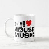 Mug I Love House Music (Gauche)