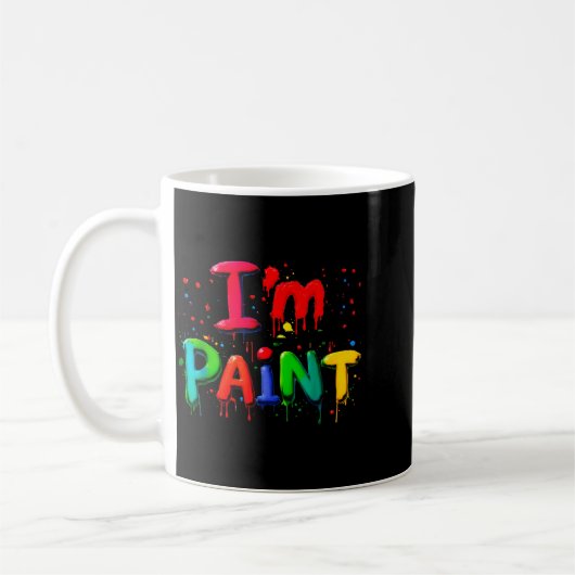 Mug I Love I Like To Finger Paint Couple I'm Paint Val (Gauche)