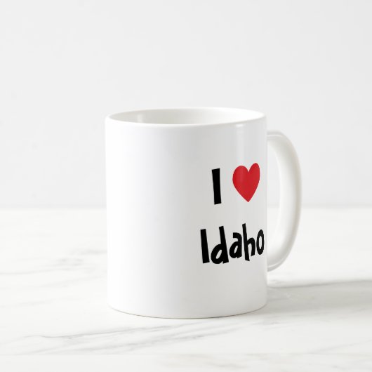 Mug I Love Idaho (Devant droit)