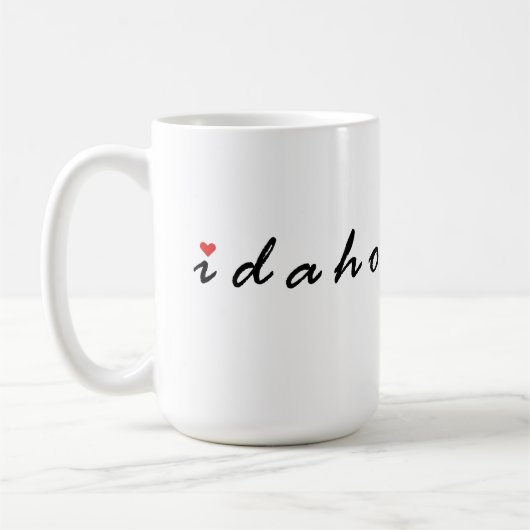 Mug I love Idaho (Gauche)