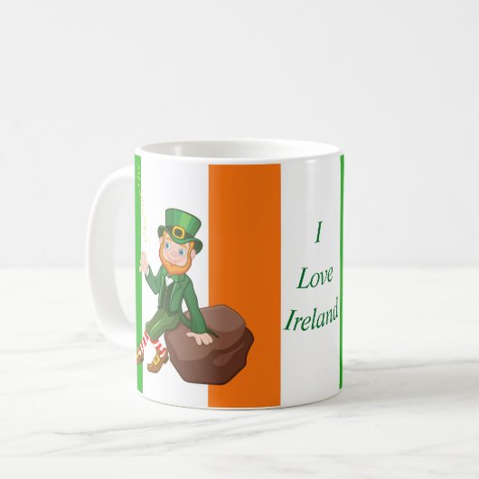 Mug I Love Ireland (Devant gauche)