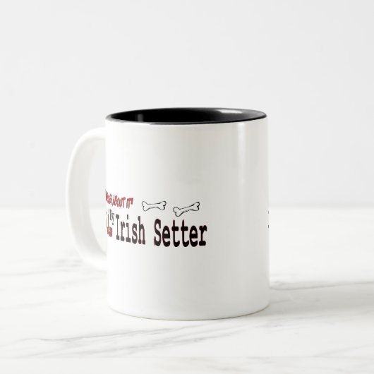 Mug (I Love) Irish Setter (Devant gauche)